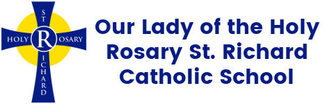 Logo for Our Lady of the Holy Rosary St. Richard Catholic School